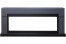 Каминокомплект Lindos (линейный) - Серый графит с очагом Prism BLF5051