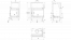 Топка с водяным контуром ZUZIA/PW/BP/15/BS/W/DECO, Г-образное стекло справа, змеевик