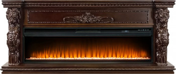 Каминокомплект Windsor 60 - Темный дуб с очагом Vision 60 LED Каминокомплект Windsor 60 - Темный дуб с очагом Vision 60 LED