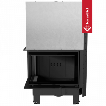Топка Kratki PRO MBZ/L/BS/G угловое стекло слева, гильотина Топка Kratki PRO MBZ/L/BS/G угловое стекло слева, гильотина