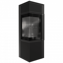 Печь Kratki PRO TORA/S 8 кВт Nero Assoluto Печь Kratki PRO TORA/S 8 кВт Nero Assoluto