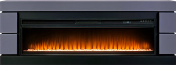 Каминокомплект Modern 60 (Разборный) - Серый графит с черным с очагом Vision 60 LED Каминокомплект Modern 60 (Разборный) - Серый графит с черным с очагом Vision 60 LED