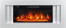 Каминокомплект Line 42 SFT - Белый с очагом Vision 42 LOG LED