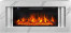 Каминокомплект Line 42 SFT White Marble - Белый мрамор с очагом Vision 42 LOG LED Каминокомплект Line 42 SFT White Marble - Белый мрамор с очагом Vision 42 LOG LED