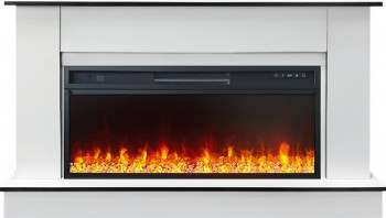 Каминокомплект Scandic V42 (Разборный) - Белый с очагом Vision 42 LED Каминокомплект Scandic V42 (Разборный) - Белый с очагом Vision 42 LED