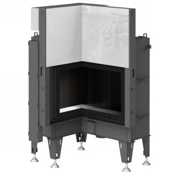 Топка BeF FLAT V6L, внутренний угол, гильотина,рамка черная Топка BeF FLAT V6L, внутренний угол, гильотина,рамка черная