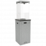 Нагреватель газовый PATIO/LIGHT сталь, цвет гранит 