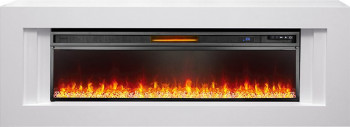 Каминокомплект Line 60 SFT - Белый с очагом Vision 60 LED