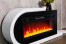 Портал Royal Flame Basel L - Белый с черным